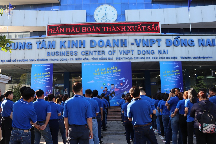VNPT địa bàn Đồng Nai ra quân bán hàng tổng lực phấn đấu hoàn thành chương trình thi đua 153 ngày đêm VNPT địa bàn Đồng Nai ra quân bán hàng tổng lực phấn đấu hoàn thành chương trình thi đua 153 ngày đêm